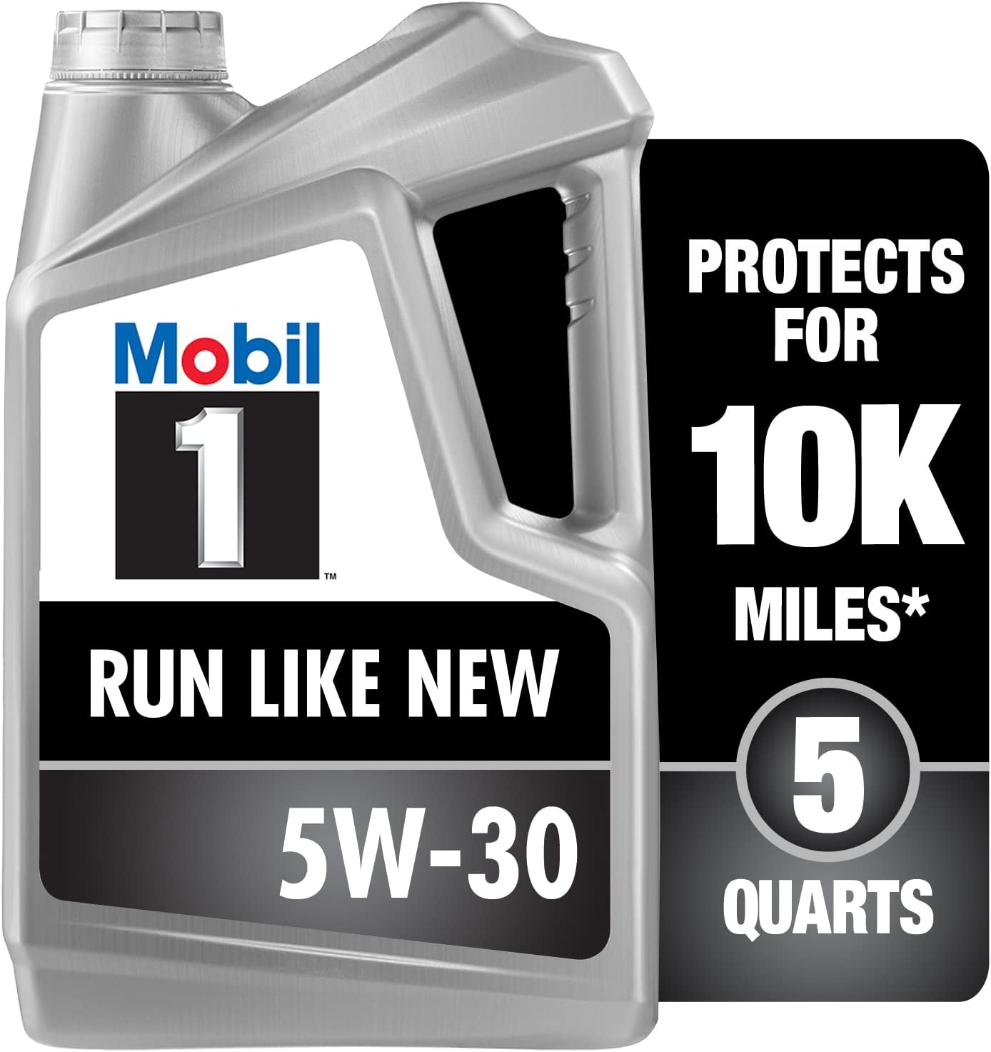 Mobil 1 European Car Formula Full Synthetic Motor Oil 0W-40, 5 Quart