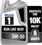 Mobil 1 European Car Formula Full Synthetic Motor Oil 0W-40, 5 Quart