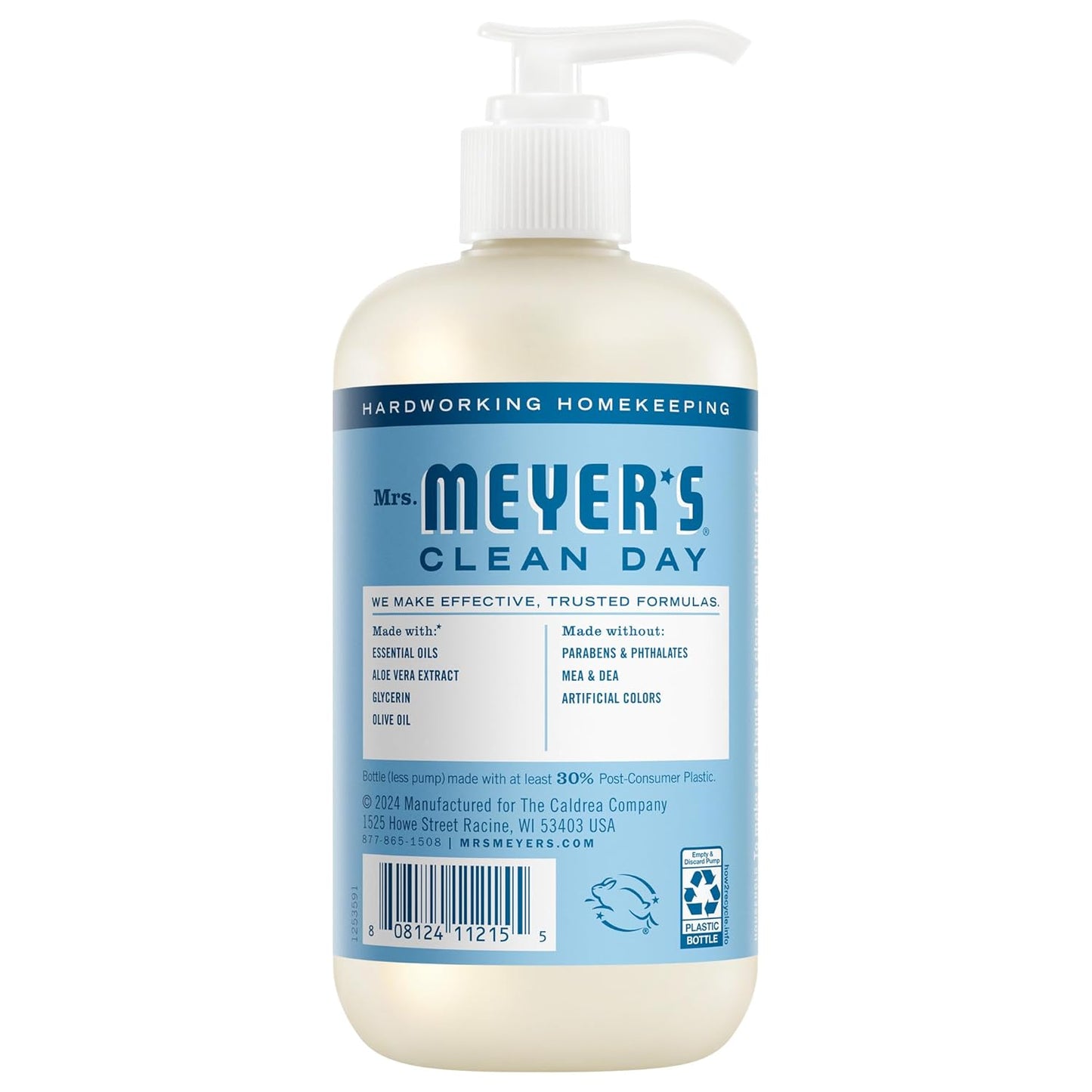 Mrs. Meyer's Clean Day, Hand Soap, Lavender Scent, 12.5 Fl Oz