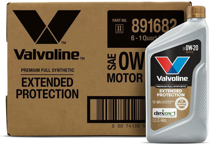 Valvoline Advanced Full Synthetic SAE 0W-20 Motor Oil 5 QT