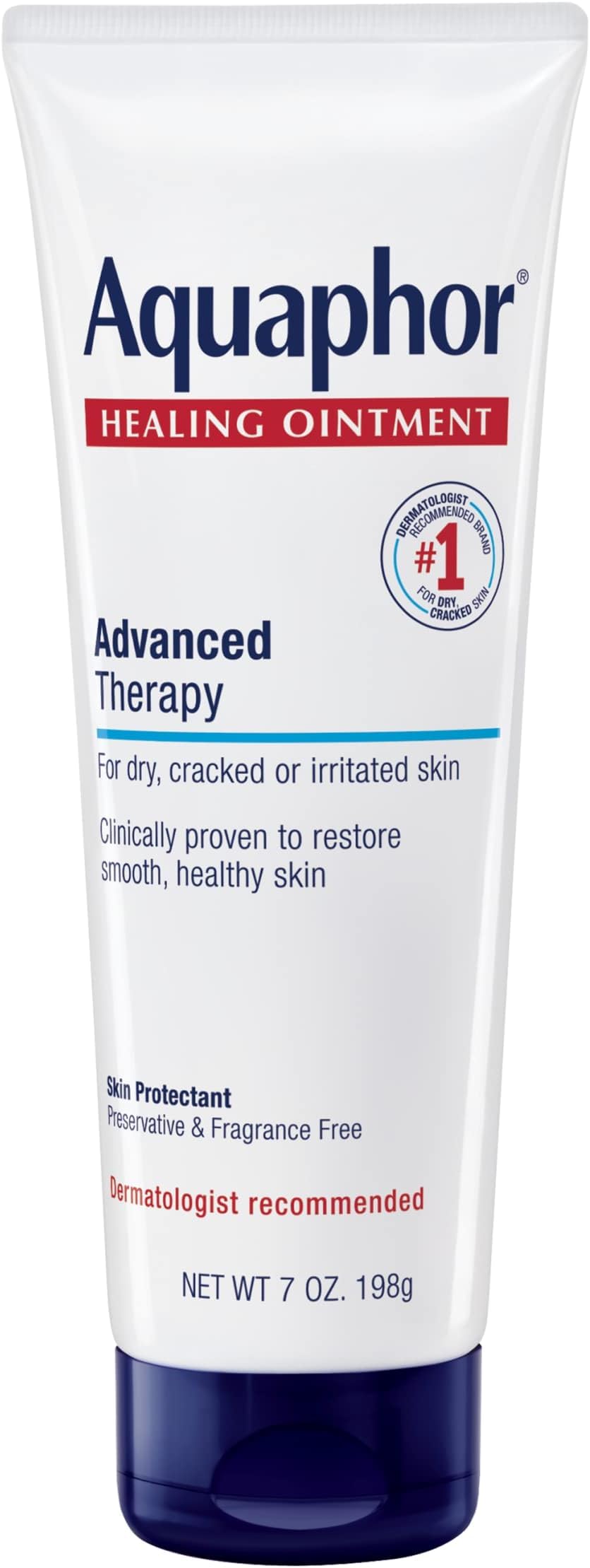 Aquaphor Advanced Therapy Healing Ointment, Skin Protectant, 7 OZ