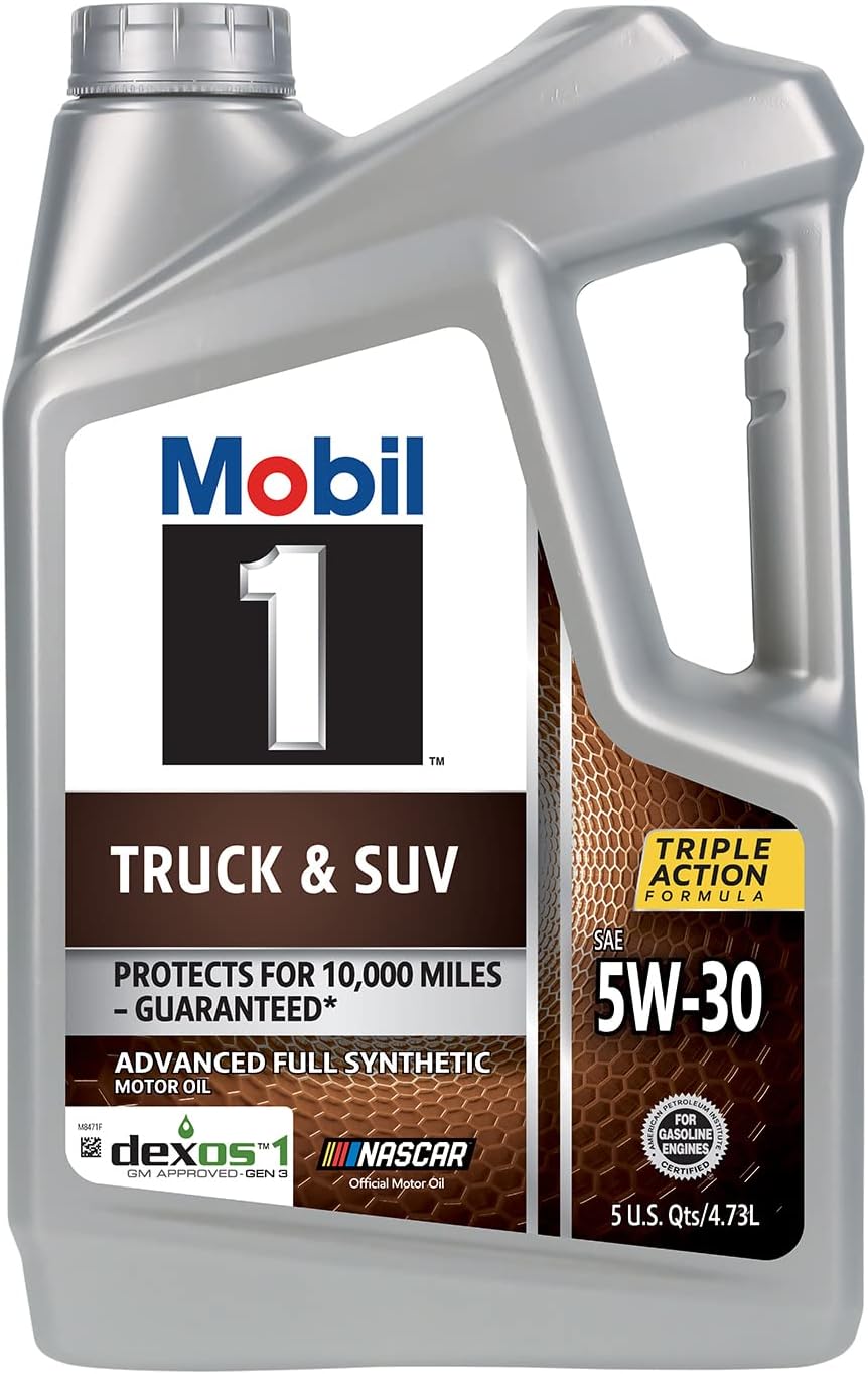 Mobil 1 European Car Formula Full Synthetic Motor Oil 0W-40, 5 Quart