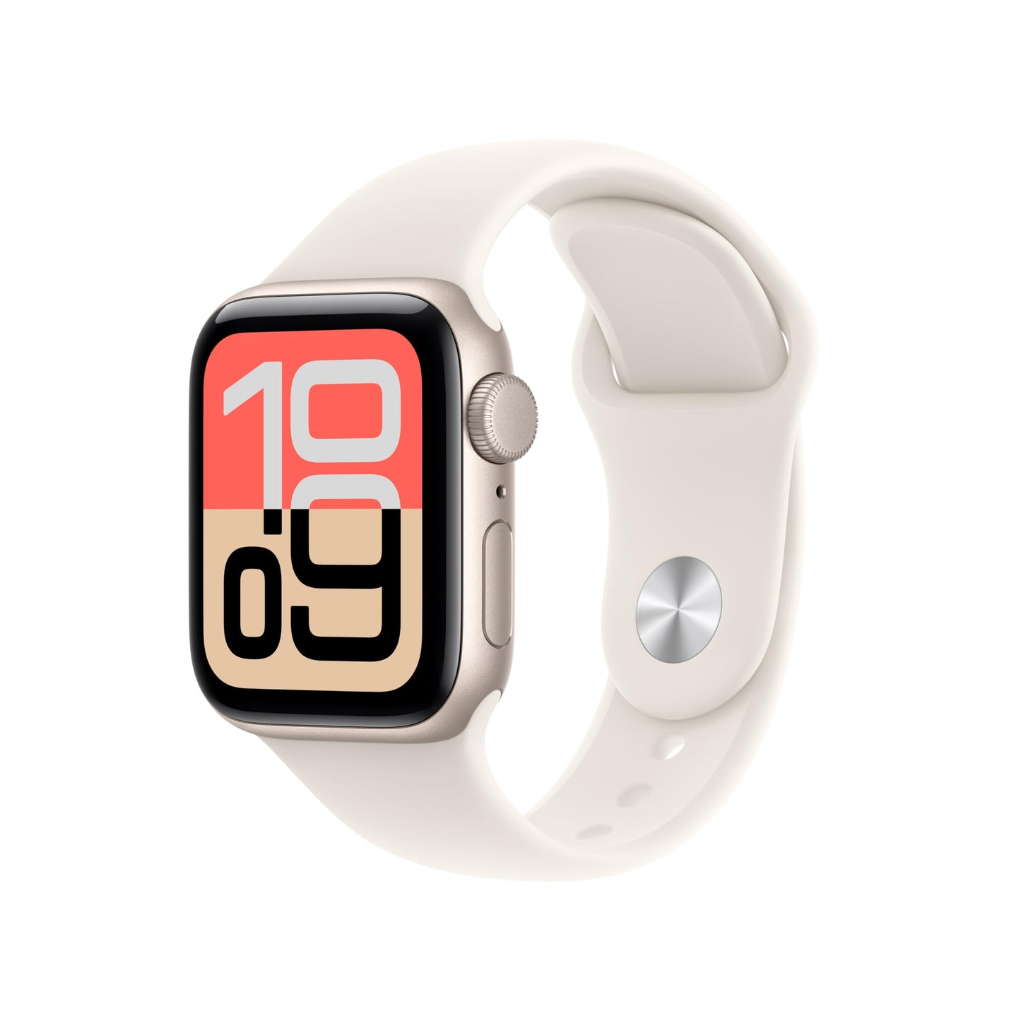 Apple Watch SE 3 [GPS 44mm] Smartwatch with Midnight Aluminum Case with Midnight Sport Band - M/L. Fitness and Sleep Trackers, Heart Rate Monitor, Always-On Display, Water Resistant