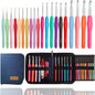 Yarniss Crochet Hooks,14 Size Ergonomic Crochet Hooks Set 2mm(B)-10mm(N)