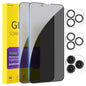 PEHAEL for iPhone 16 Pro Max Privacy Screen Protector+Camera Lens Protector