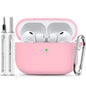 Ljusmicker for AirPods 4 Case 2024 with Cleaner Kit,Milk Tea
