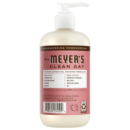 MRS. MEYER'S CLEAN DAY Hand Soap, Basil Scent, 12.5 Fl Oz Bottle - 3 Pack