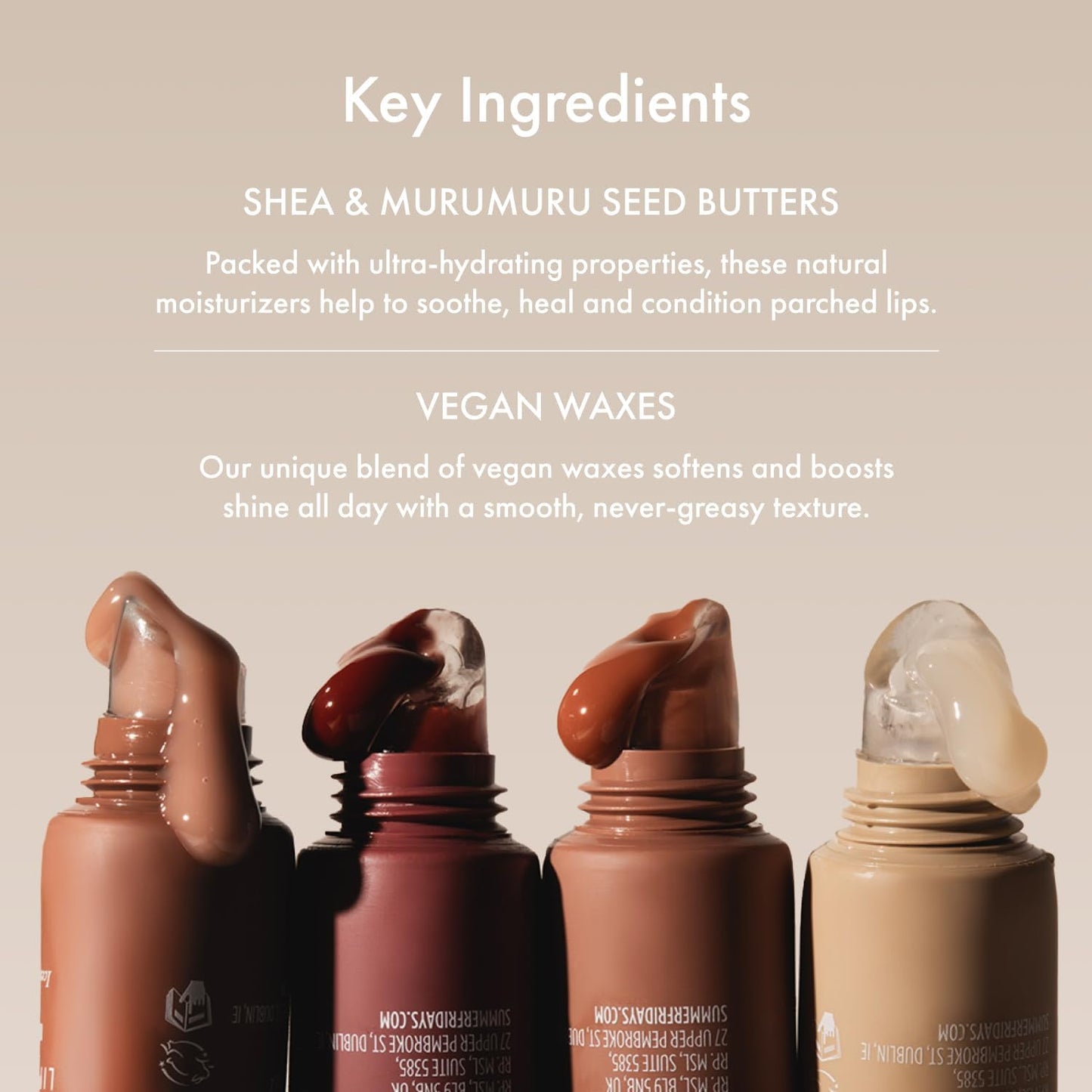 Summer Fridays Lip Butter Balm - Moisturizing Lip Gloss for Instant Shine + Sheer Color - With Nourishing Shea Butter - Everyday Makeup + Skin Care Summer Essentials - Vegan - Pink Sugar (.5 Oz)