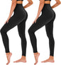 TNNZEET High Waisted Leggings for Women - No See Through Tummy Control Cycling Workout Yoga Pants with Pockets Reg & Plus