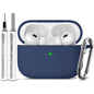 Ljusmicker for AirPods 4 Case 2024 with Cleaner Kit,Milk Tea
