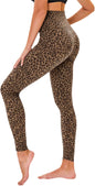 TNNZEET High Waisted Leggings for Women - No See Through Tummy Control Cycling Workout Yoga Pants with Pockets Reg & Plus