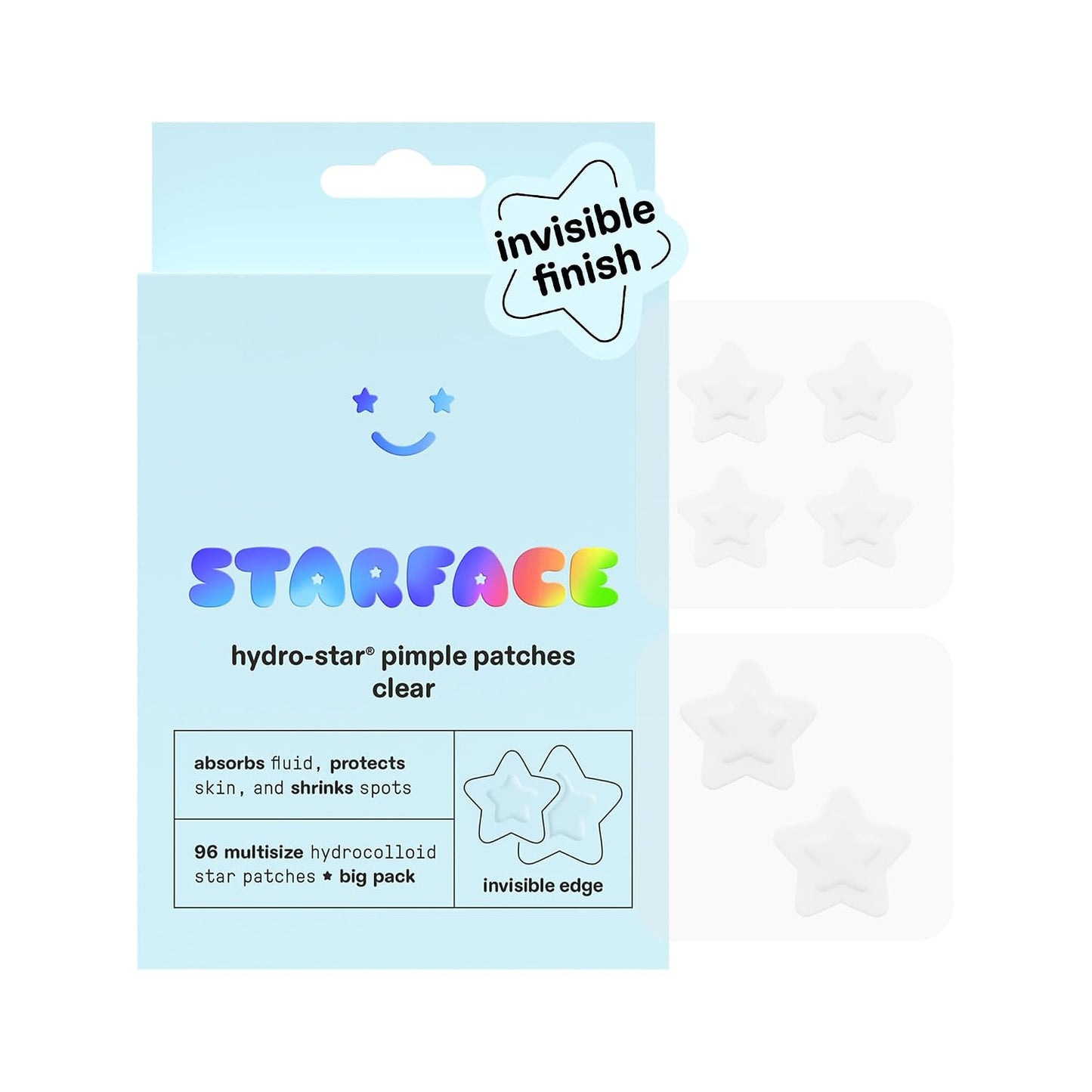 Starface Hydro-Star® Snoopy Red Puffer Hydrocolloid Pimple Patch, 32 ct