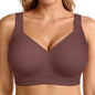 LetsJoli Jelly Bras for Women No Underwire Plus Size Push Up Supportive