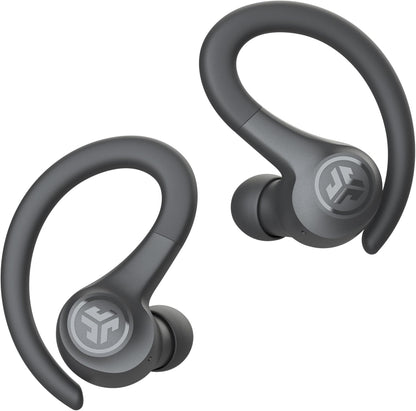 JLab, Go Sport+, True Wireless Workout Earbuds, Bluetooth Sport Earbuds, Clear Calling, Graphite