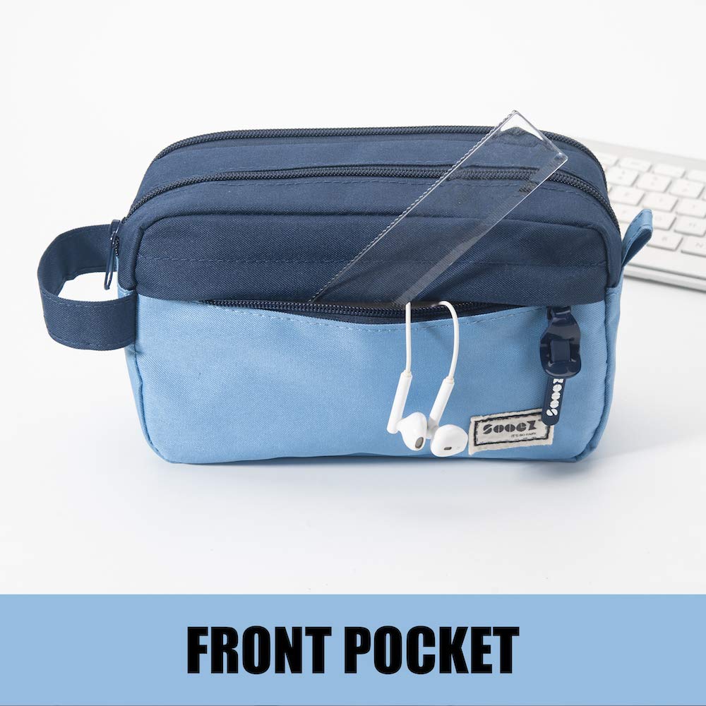 Sooez Original High Capacity Pencil Case, Big Pencil Bag Pouch Organizer