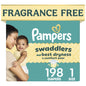 Pampers Swaddlers Baby Diapers, Size 5, 132 Count