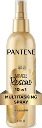 Pantene Miracle Rescue 10-in-1 Multitasking Spray, Heat Protection, 5.7 oz