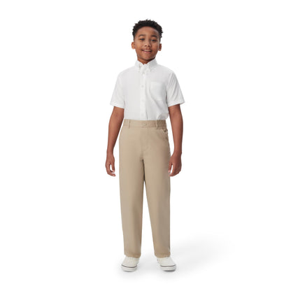 French Toast Boys Pull-On Relaxed Fit School Uniform Pant (Standard & Husky)