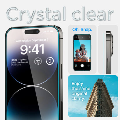 Spigen Screen Protector for iPhone 17 Pro Max, 16 Pro Max