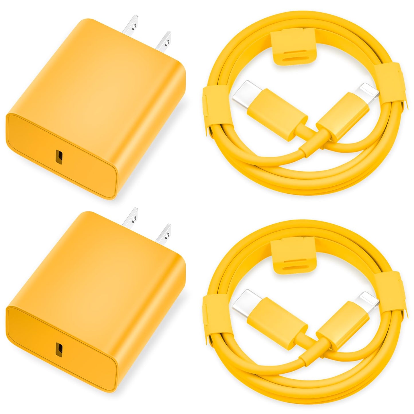 iPhone Charger Fast Charging,2Pack 20W Type C Fast Charger Block with [10FT&6FT] USB C to Lightning Cable Compatible for iPhone 14/13/12/11 Pro Max/Xs Max/XR/X,iPad