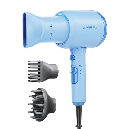 Wavytalk Blown Away Ionic Hair Dryer with Diffuser for Curly Hair