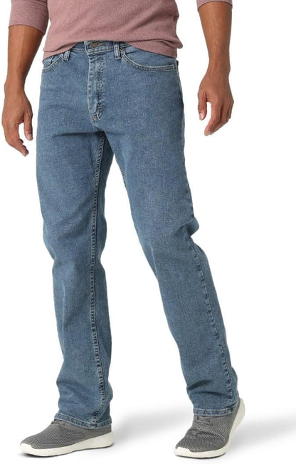 Wrangler Mens Comfort Flex Waist Relaxed Fit Jean