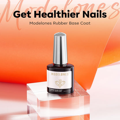 modelones Gel Top Base Coat Set 15ml 2026 Upgrade No Wipe Super Shine
