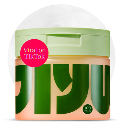 JIYU Toning Polish Pads - Korean Skincare for Dark Spots, Wrinkles & Dull Skin - Hydrating Facial Treatment with Snail Mucin, Niacinamide, Peptides & Centella - 2-Pack, 200 Pads