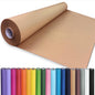 PerkHomy Brown Kraft Paper Roll 36" x 1,440" (120') for Craft Bulletin Board Paper Art Table Covering Crafting Gift Wrapping Bouquet Packing Parcel 70GSM 50LB (Brown, 36" x 120')