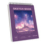 Soucolor Sketch Book 9" x 12", 100 Sheets Kids Art Sketchbook Drawing Pad