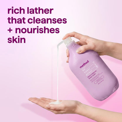 Method Body Wash, Island Mist-Leaves Skin Feeling Soft & Moisturized, Made Without Parabens, Notes of Hibiscus, Mango Nectar & Passion Fruit, 28 fl oz