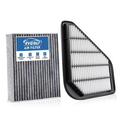 Engine+Cabin Air Filter Fit for 2014-2020 Rogue, 2017-2022 Rogue Sport