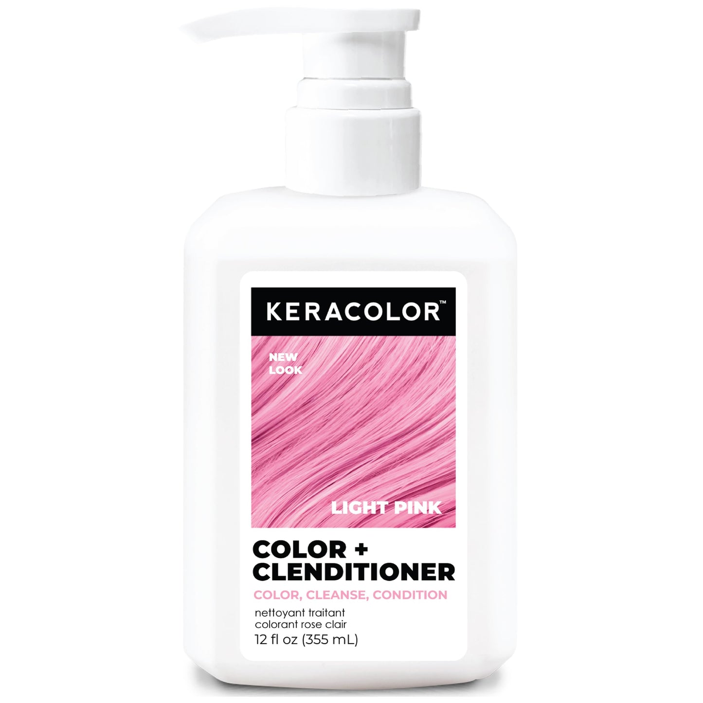 Keracolor Color + Clenditioner, Semi-Permanent Hair Color, 23 Shades
