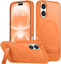 SPIDERCASE Magnetic for iPhone 17 Pro Max Case,with Kickstand,Clear
