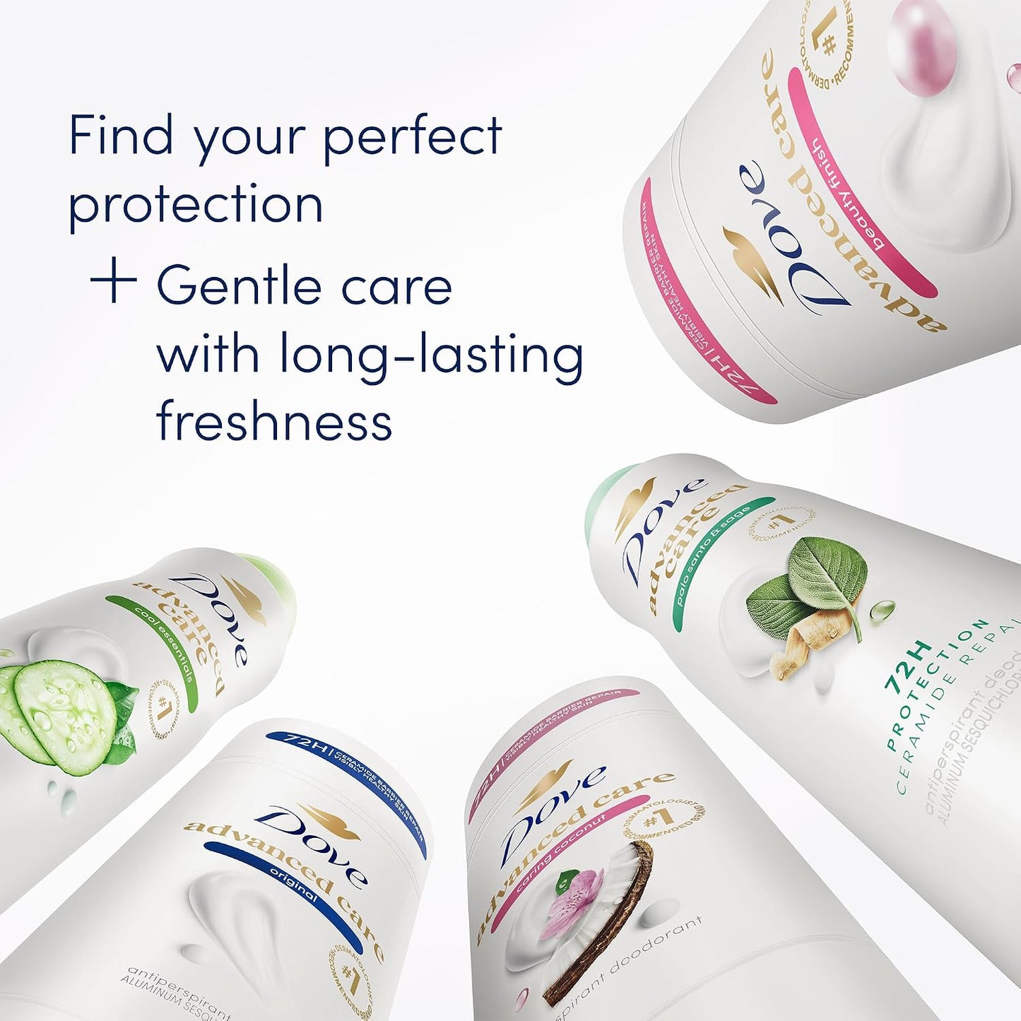 Dove Invisible Antiperspirant Dry Spray Clear Finish 3PK 3.8 oz