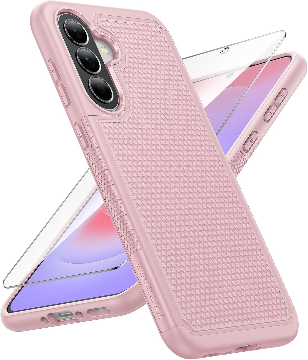 FNTCASE for Google Pixel 10 / Pixel 10 Pro Case: Soft TPU Non Slip Blue