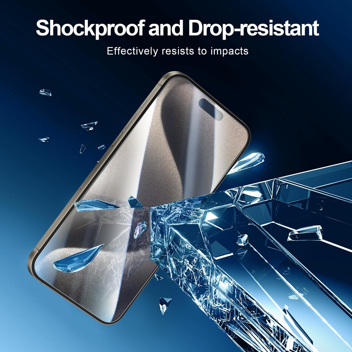 NEW'C for iPhone 17, iPhone 17 Pro, iPhone 16 Pro Screen Protector