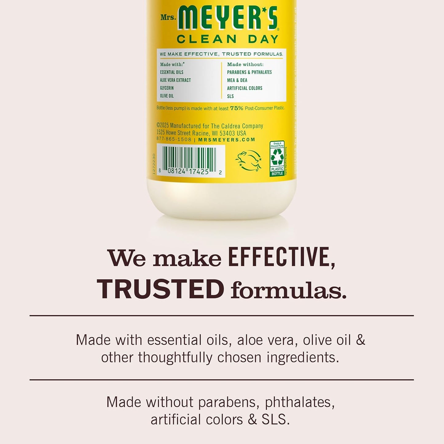 Mrs. Meyer's Clean Day, Hand Soap, Lavender Scent, 12.5 Fl Oz