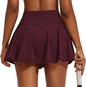 PINSPARK Womens Tennis Skirt 14" Pleated Athletic Golf Skorts with Pockets