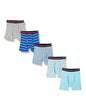 Amazon Essentials Men's Breathable Cotton Boxer Briefs, Tag-Free, Pack of 5