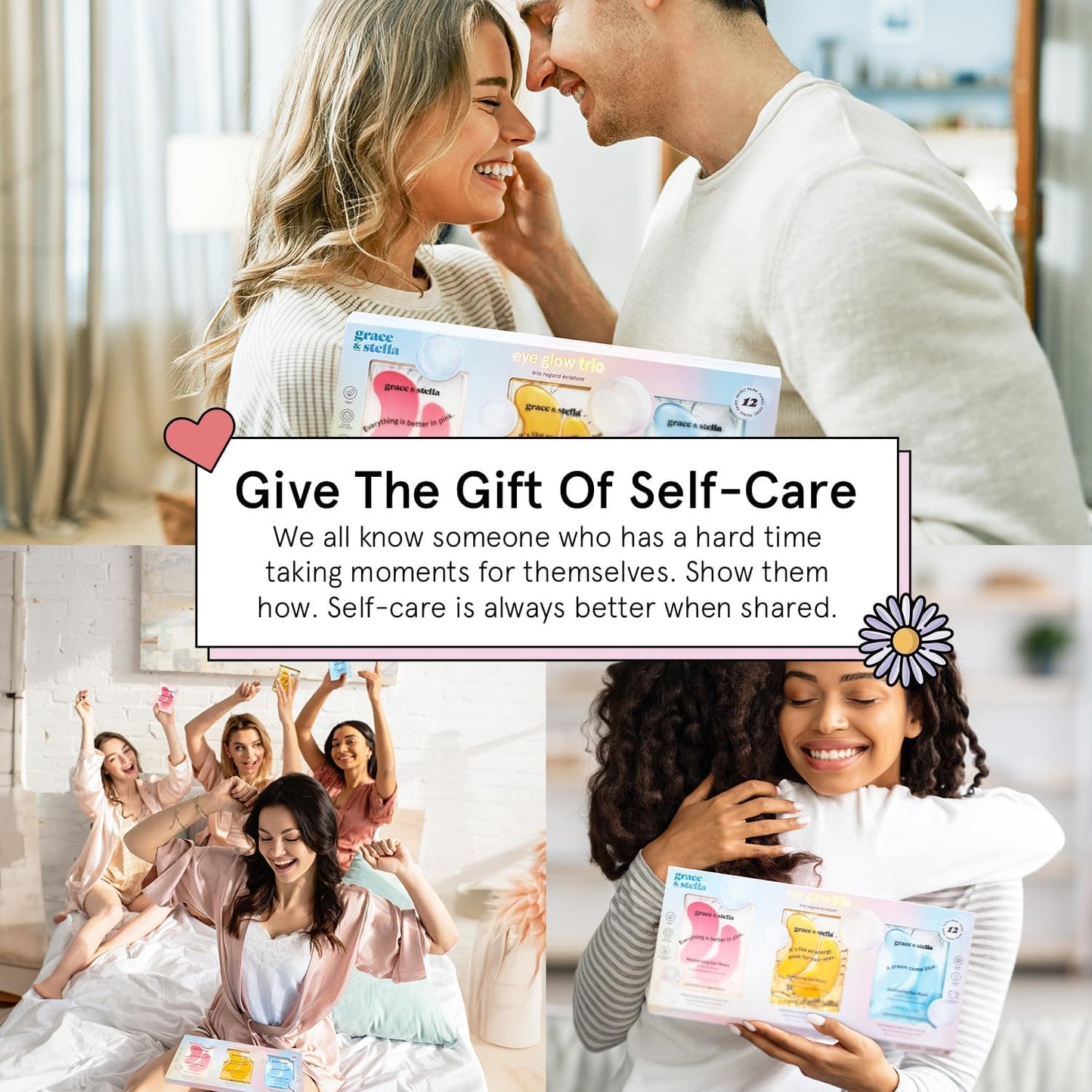 grace & stella Award Winning Eye Patches for Puffy Eyes