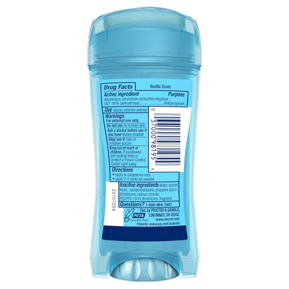 Secret Fresh Antiperspirant Deodorant for Women, 72hr Freshness on the Rocks with Pro-Hyaluronic Acid, Miami Mocktails Edition, Clear Gel, Pineapple Paradise with Pineapple & Coconut Scent, 2.6 oz