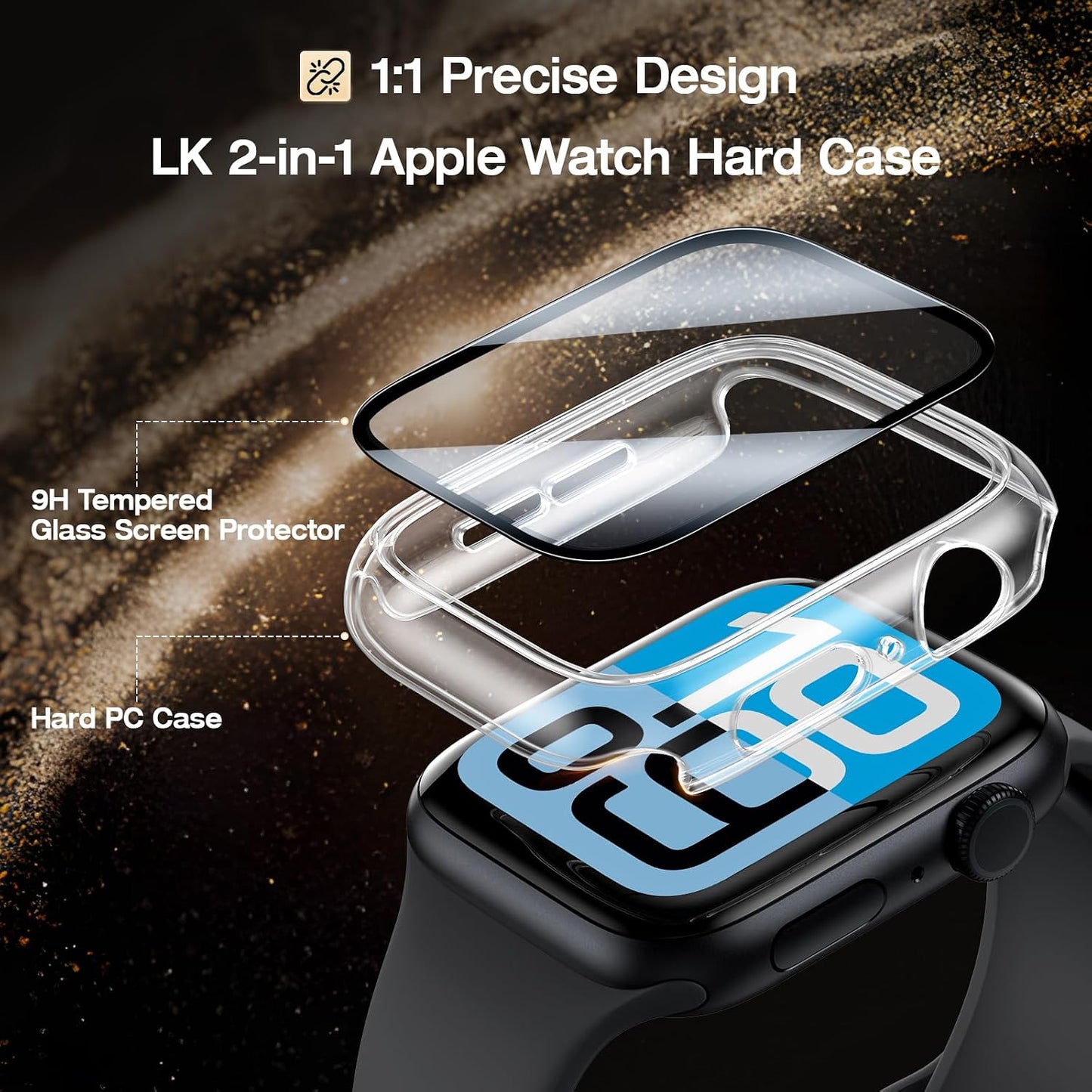 LK 3 Pack for Apple Watch Ultra/Ultra 2 / Ultra 3 Screen Protector 49mm