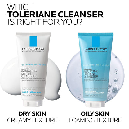 La Roche-Posay Toleriane Hydrating Gentle Facial Cleanser, with Niacinamide