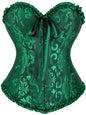 SZIVYSHI 14-Bone Overbust Corset Top