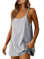 ANRABESS Women Athletic Dress Summer Tennis Workout Built in Shorts