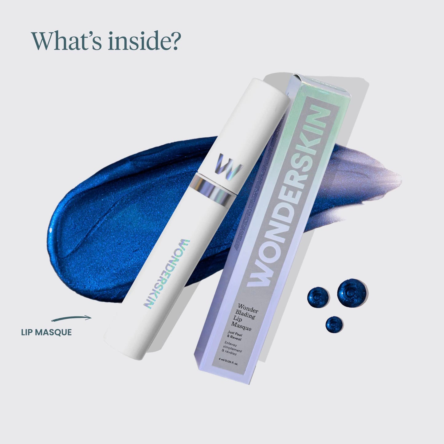 Wonderskin Lip Stain – Long Lasting, Waterproof, Lip Tint Peel Off Masque