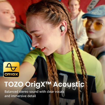 TOZO A1 Wireless Earbuds Bluetooth 5.3 Light Weight in Ear Headphones