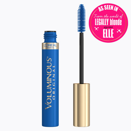 L’Oreal ParisVoluminous Waterproof Volume Building Mascara, Black [360], 0.28 oz (Pack of 3)