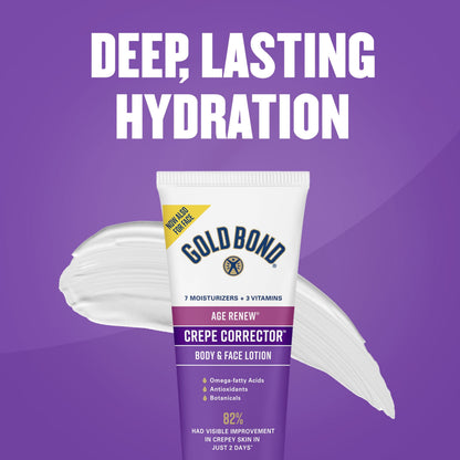 Gold Bond Age Renew Crepe Corrector Body Lotion, 14 Oz